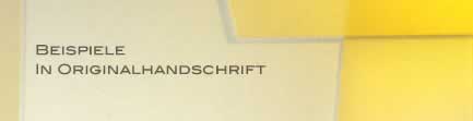 Dyskalkulie 
Beispiele in Originalhandschrift