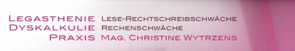 Legasthenie Dyskalkulie Praxis Mag. Christine Wytrzens