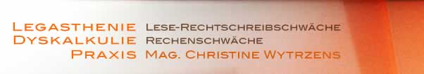 Legasthenie Dyskalkulie Praxis Mag. Christine Wytrzens